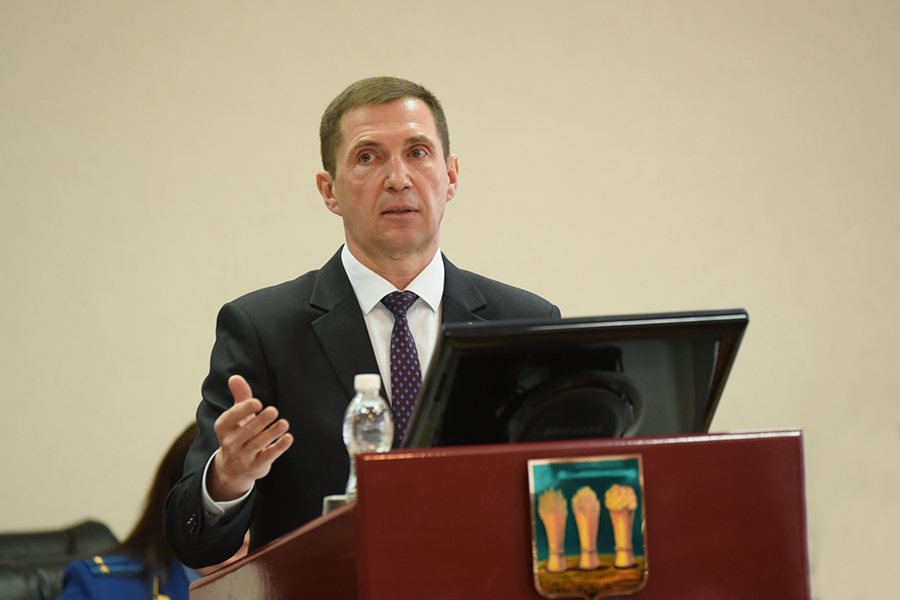 На сессии Гордумы глава Пензы Олег Денисов доложил о благоустройстве областного центра