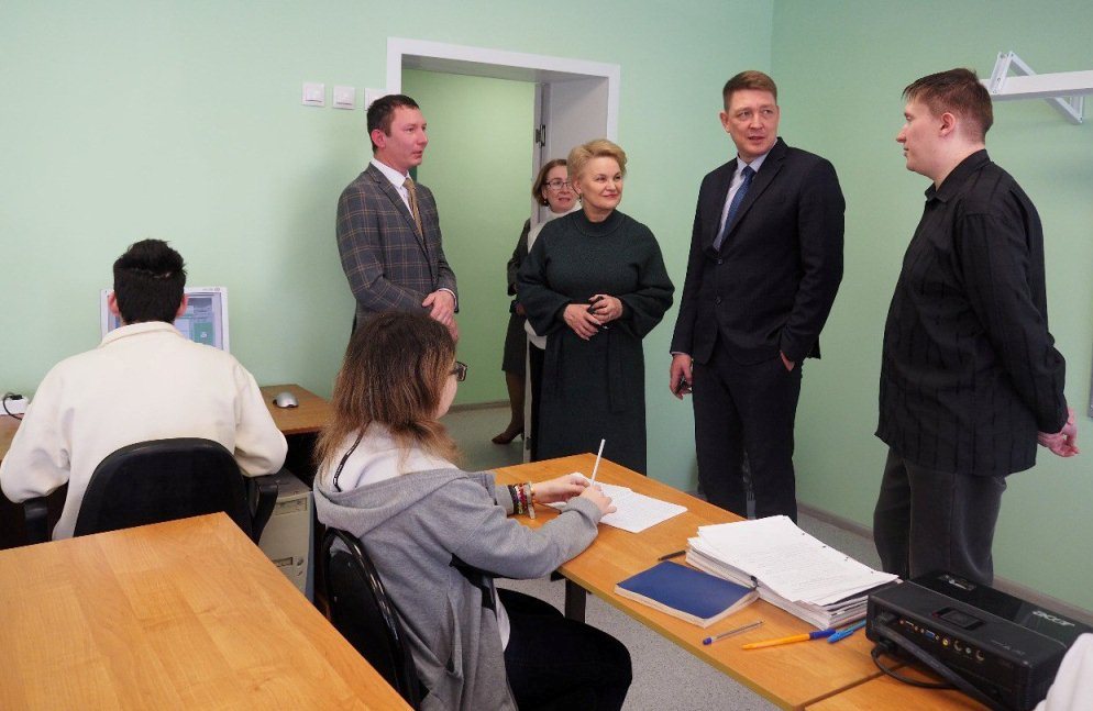 В Мокшане завершилась модернизация инклюзивного техникума-интерната