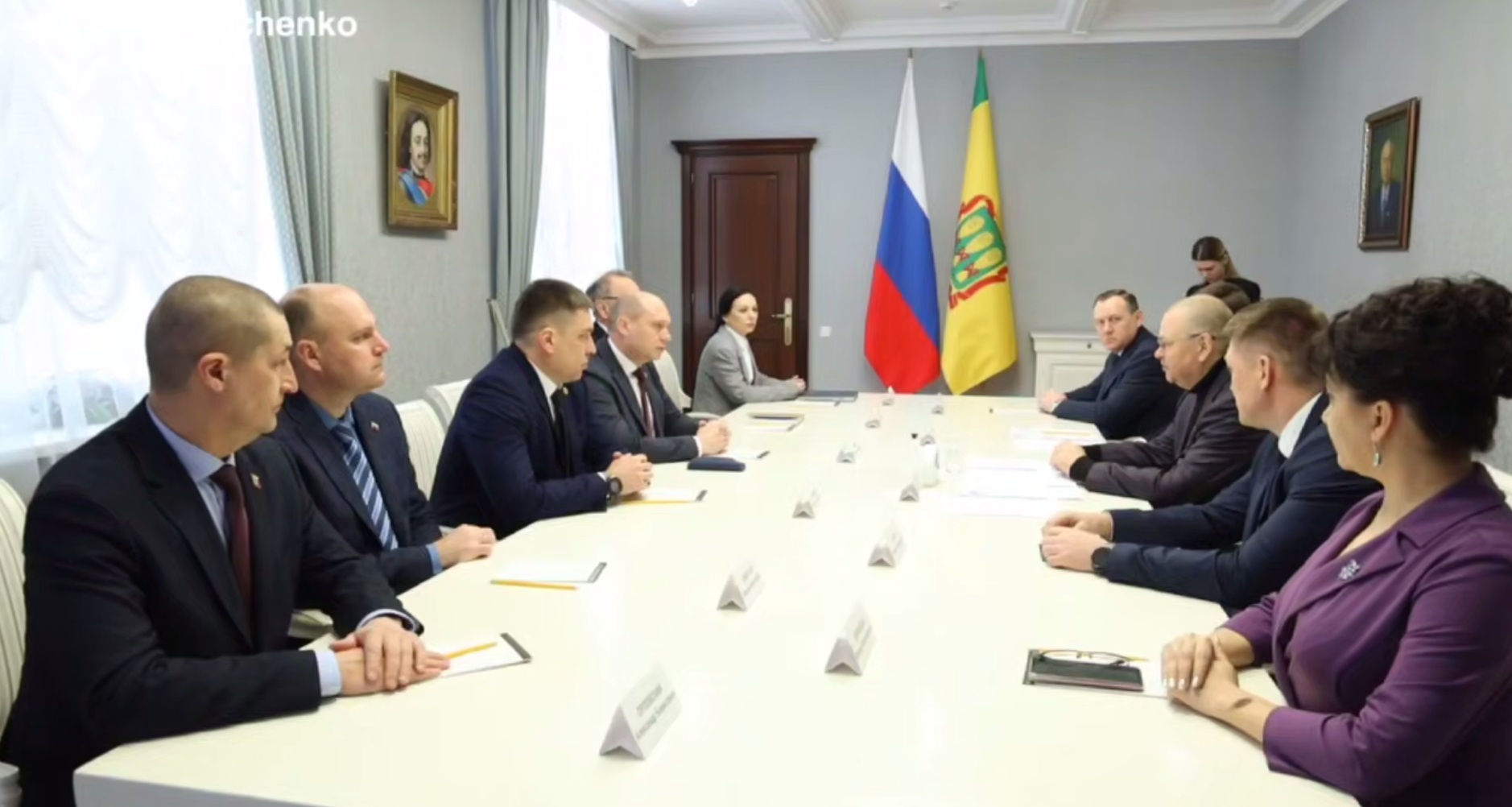 В Пензу прибыла делегация военно-гражданской администрации Харьковской области