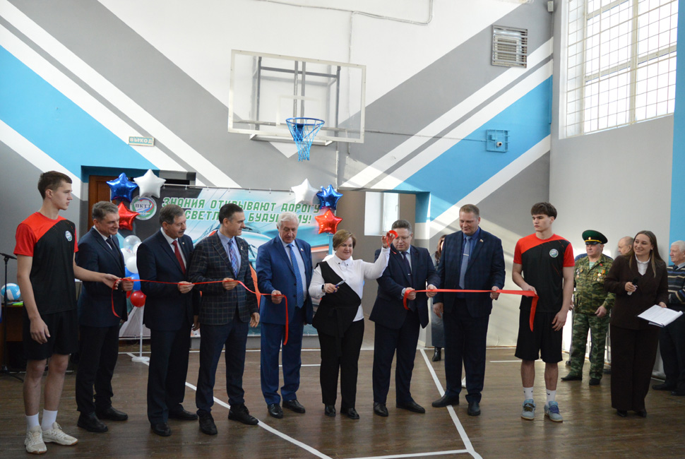 В Пензенском колледже транспортных технологий капитально отремонтировали спортзал