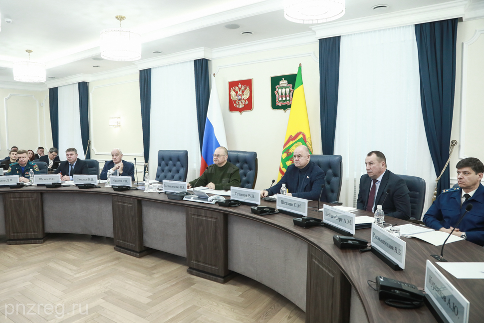 Пензенский губернатор поставил задачи по безопасному прохождению весеннего паводка