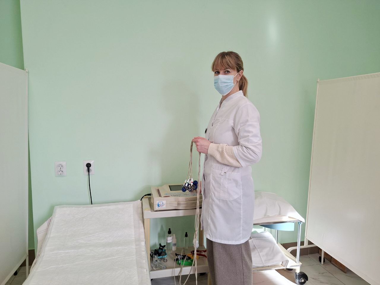 Кабинет функциональной диагностики Белинской райбольницы переехал в новое помещение