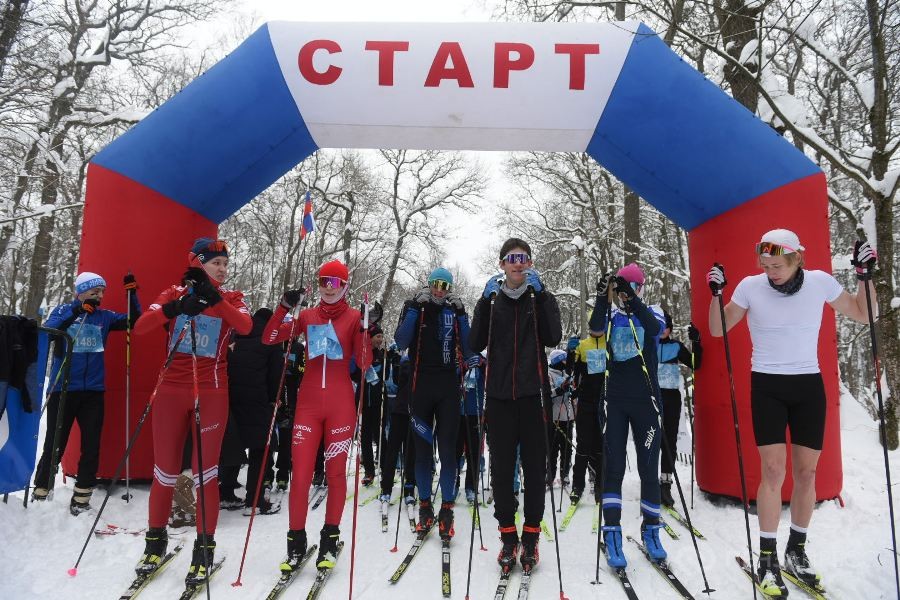 В Пензе проходит массовая гонка «Лыжня России»