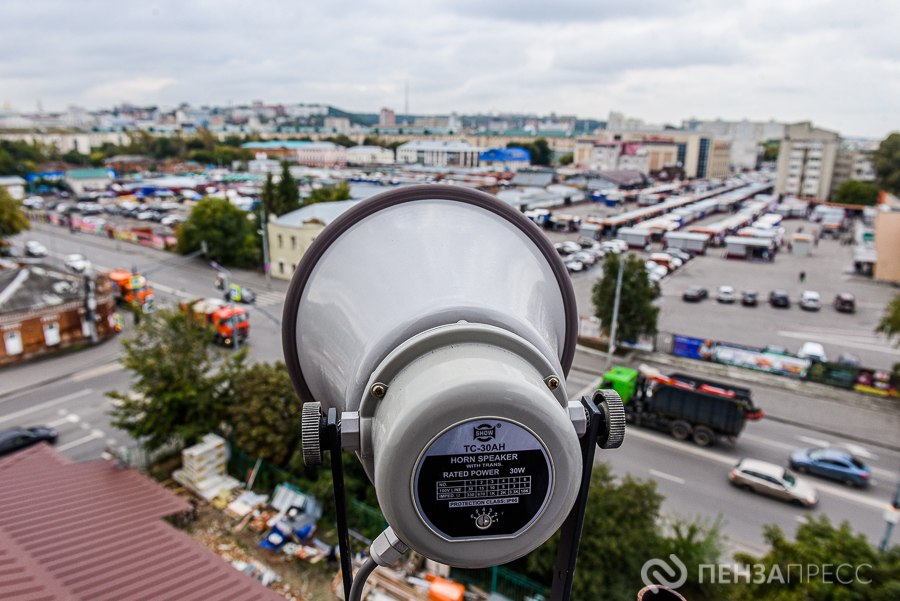 Пензенцев предупредили о тестировании систем оповещения