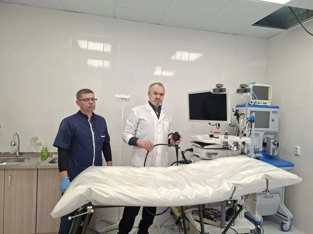 В Белинской райбольнице кабинеты эндо- и колоноскопии разместили в отремонтированных помещениях