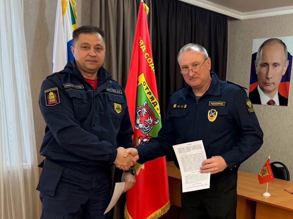 В Пензе отряд «Тигр» и подразделение рыбоохраны подписали соглашение о сотрудничестве