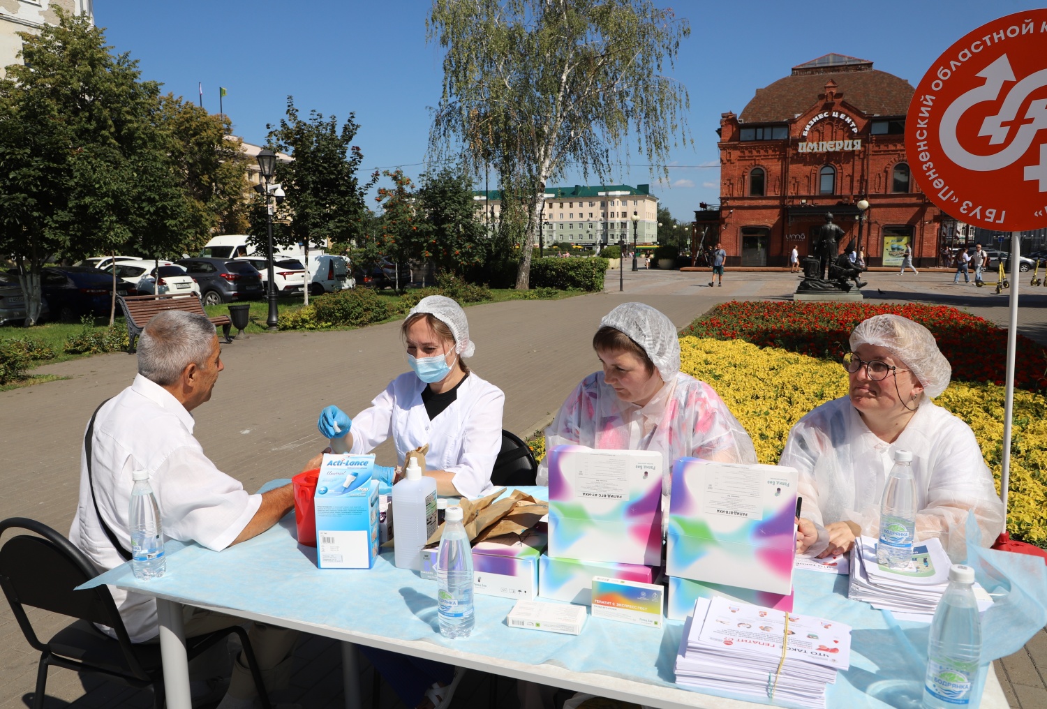 Жителей Пензы приглашают на бесплатное экспресс-тестирование на гепатит С