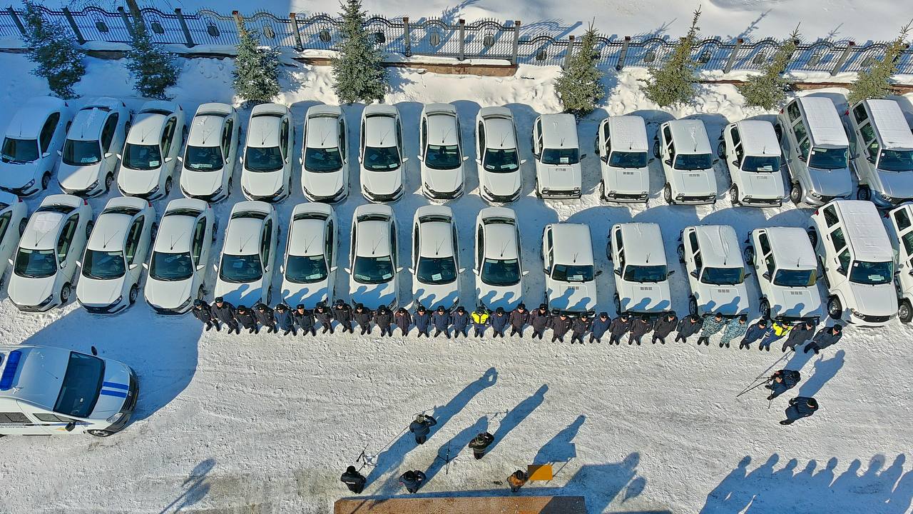 Пензенские полицейские получили 34 служебных автомобиля