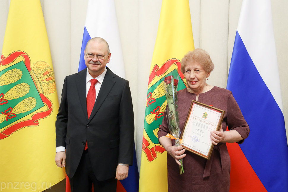 В Пензе 35 сотрудников системы ЖКХ наградили за работу в сложную зиму