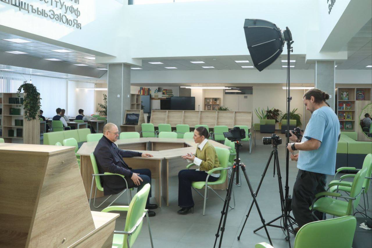 В Пензе состоялись съемки проекта «Большие семьи большой страны» с Юлией Барановской