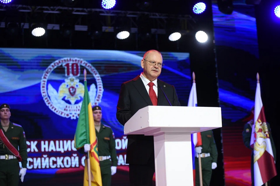 В Пензе состоялось торжественное собрание, посвященное юбилею Росгвардии