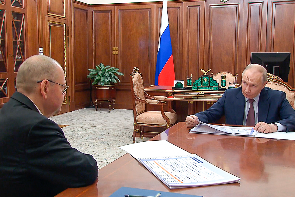 Пензенский губернатор доложил президенту России о развитии сельского хозяйства