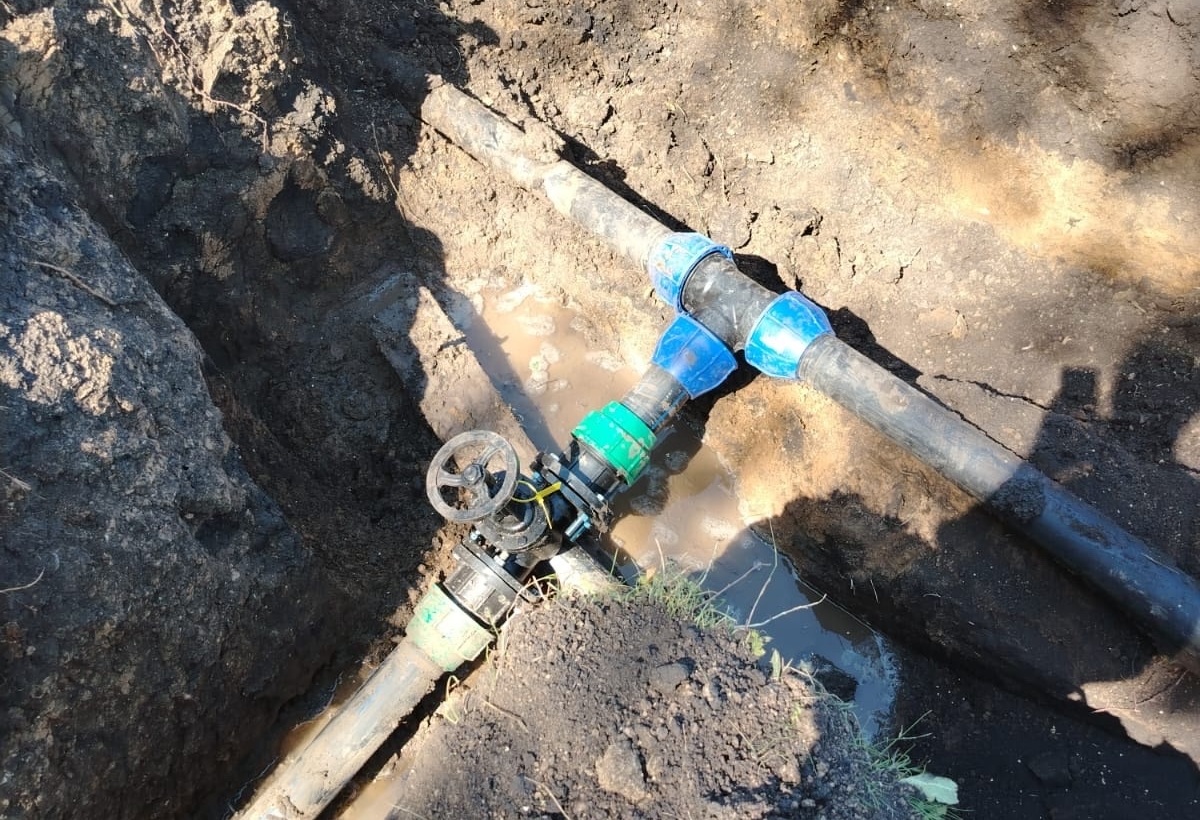 В Колышлее переложат 1,5 тыс. пог. м водопровода