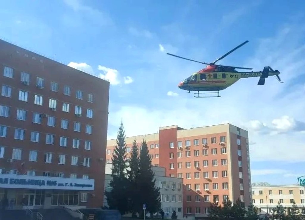В Пензенской области состоялся первый в году вылет санавиации
