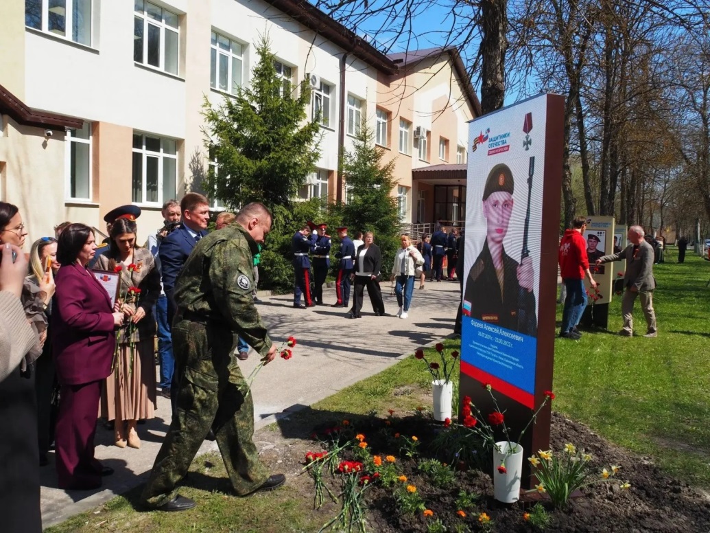 В Пензе обновилась экспозиция «Аллеи Памяти» у филиала фонда «Защитники Отечества»