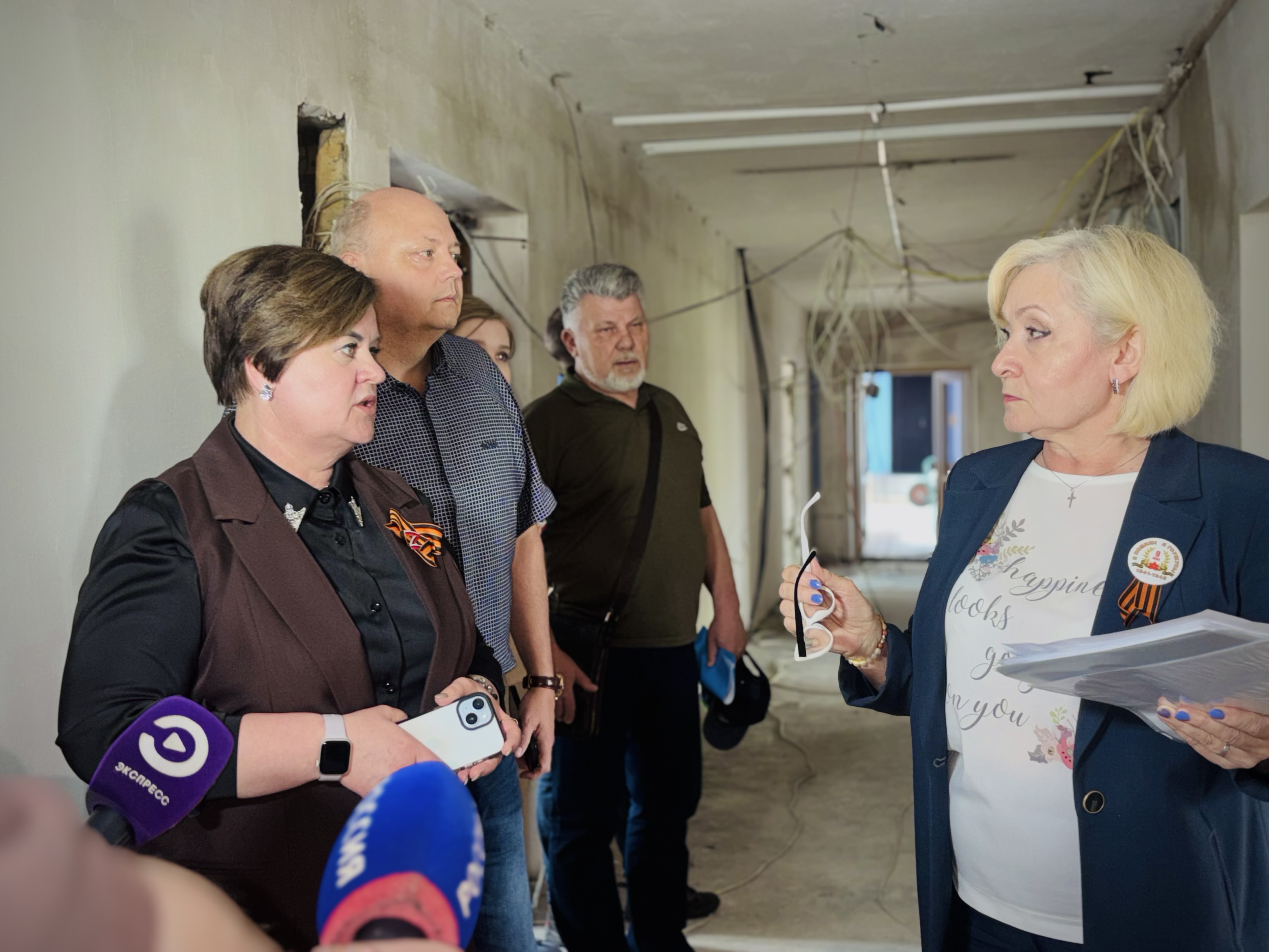 Врио министра образования Пензенской области проконтролировала капремонт социально-педагогического колледжа