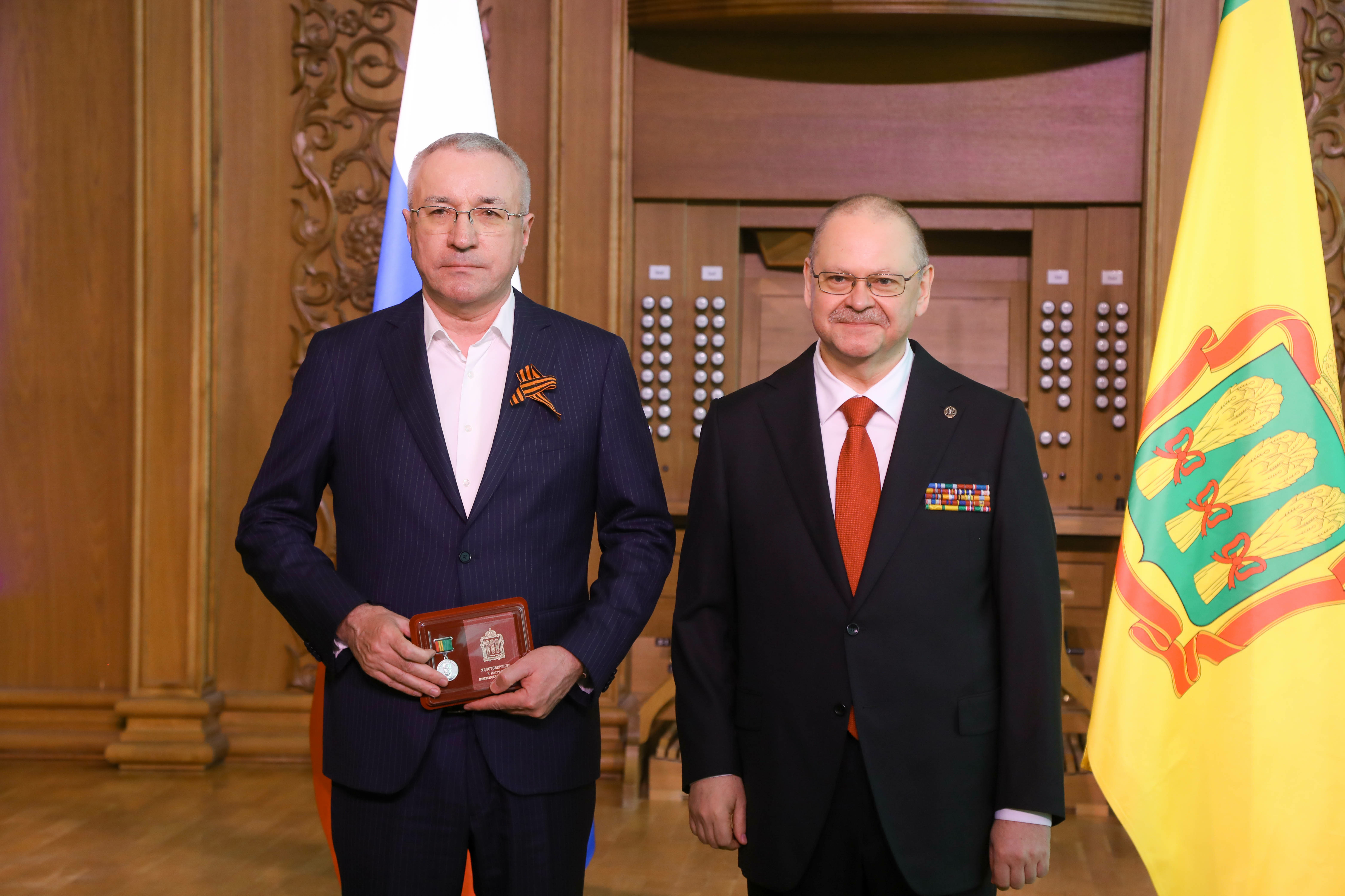 Рашид Хайров стал первым кавалером ордена Бочкарева