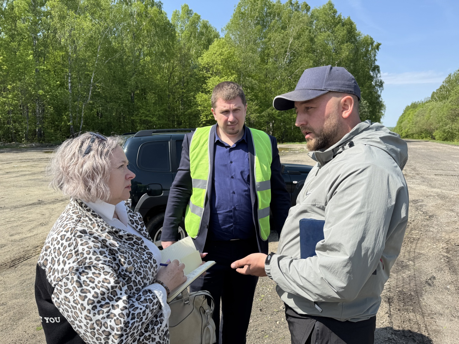 Председатель Общественного совета минстроя проверил ход ремонта дороги в Городищенском районе