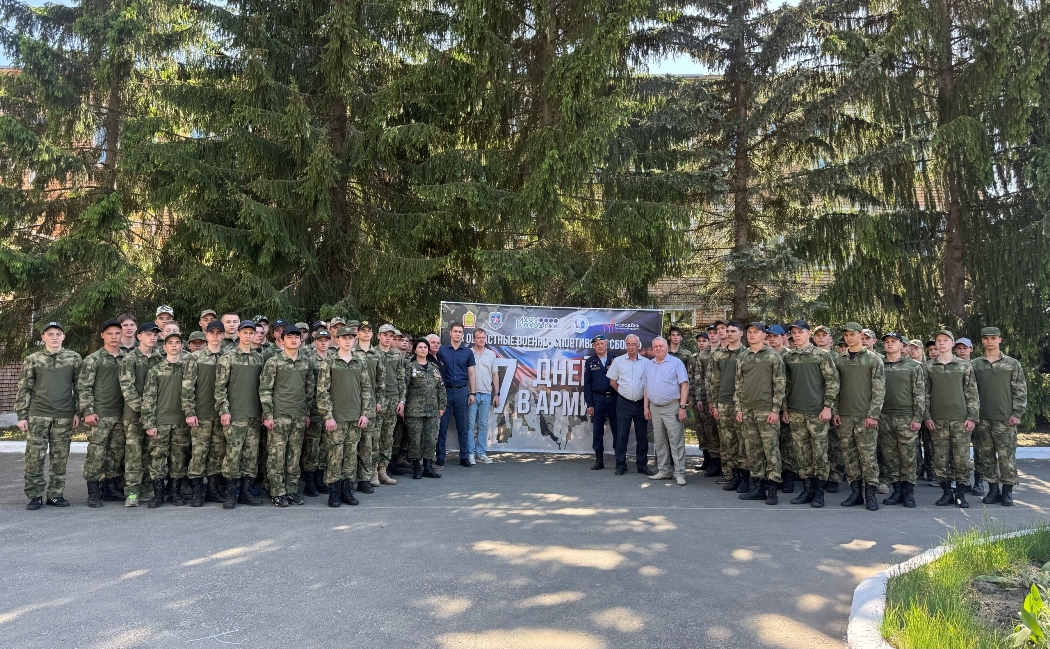 В Пензе стартовали патриотические военно-спортивные сборы «Семь дней в армии»