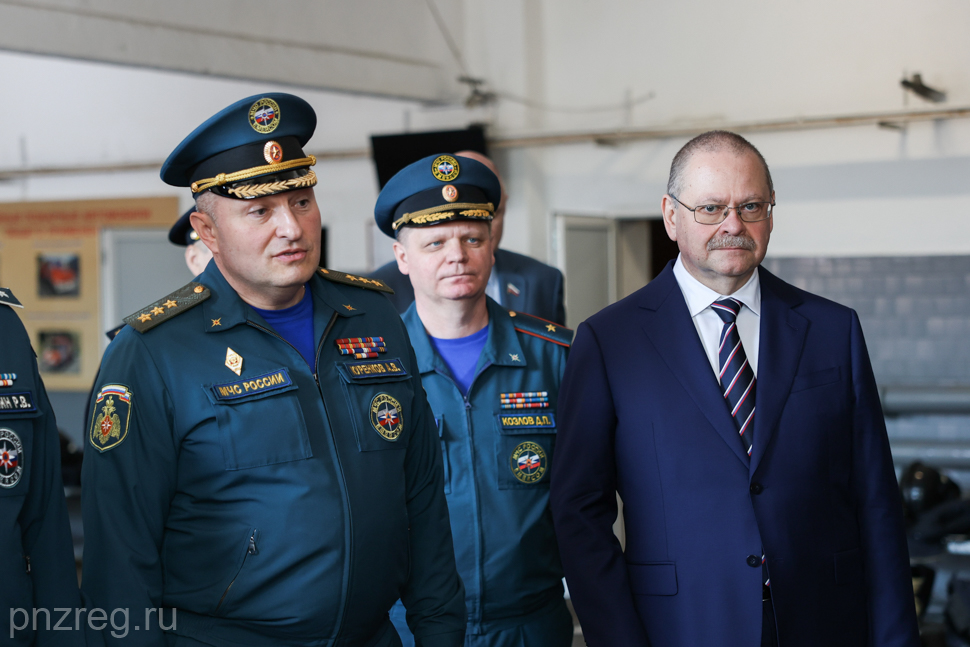 Пензу посетил глава МЧС РФ Александр Куренков