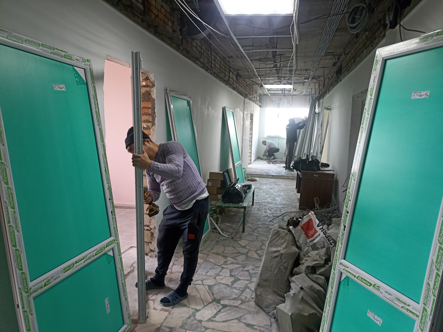 В Тамалинской участковой больнице начался капремонт поликлиники