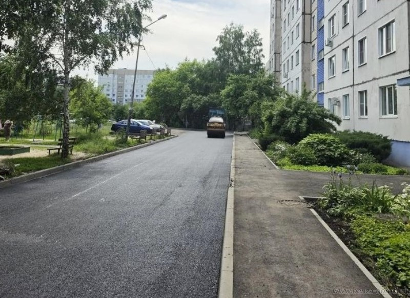 В Пензе по госпрограмме благоустроили 66 дворов