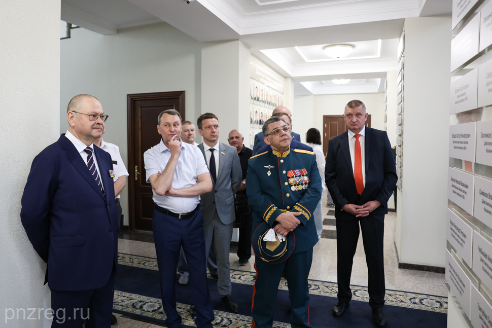 В пензенском правительстве открылась обновленная историческая экспозиция проекта «Земляки»