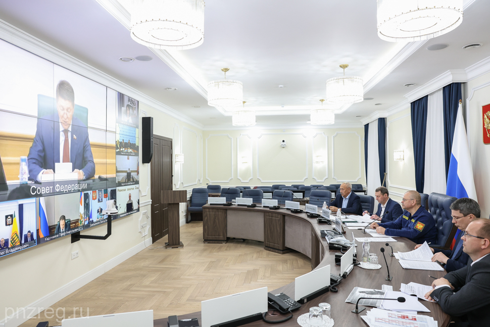 Губернатор Олег Мельниченко представил доклад на заседании Совета по местному самоуправлению при Совфеде