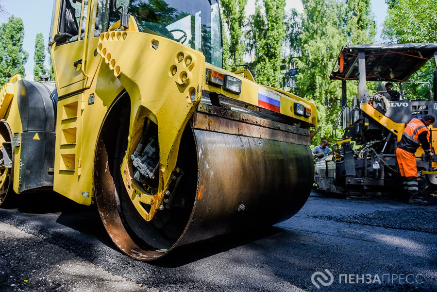 С марта в Пензенской области отремонтировано более 175 тыс. кв. метров региональных дорог
