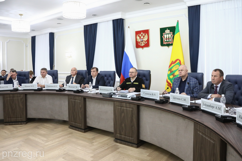 В пензенском правительстве обсудили промежуточные итоги работ по благоустройству территорий