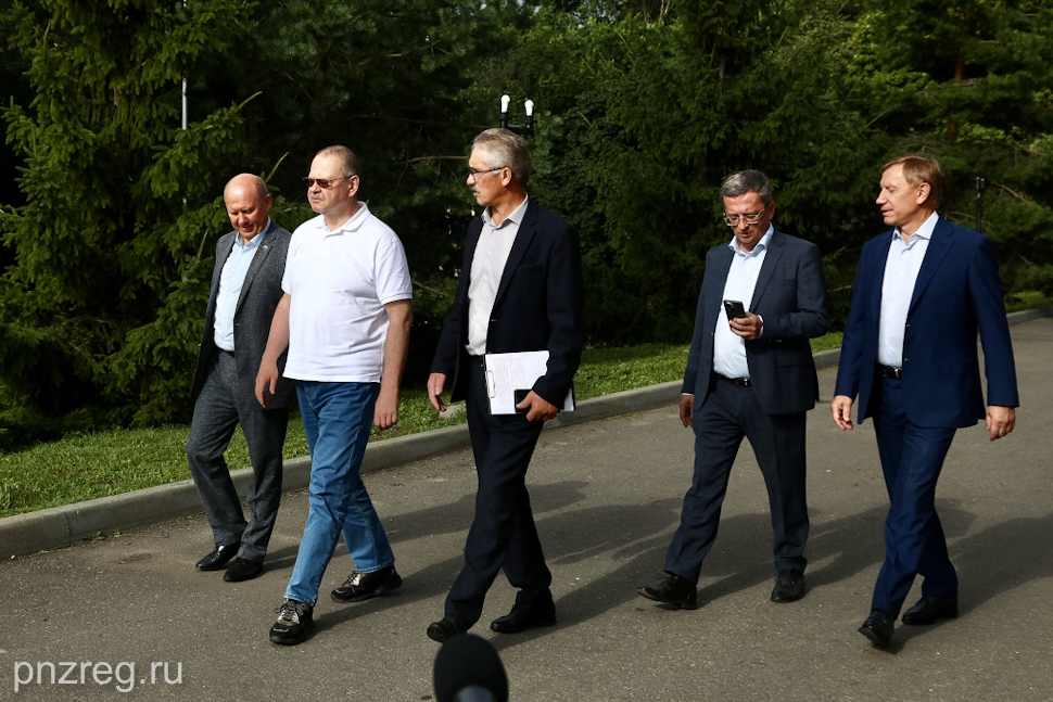 Губернатор Олег Мельниченко посетил Вадинский район