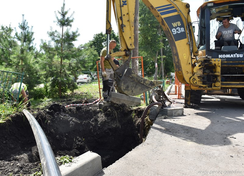 В пензенском Арбеково отремонтировали 5 из 14 участков водопровода