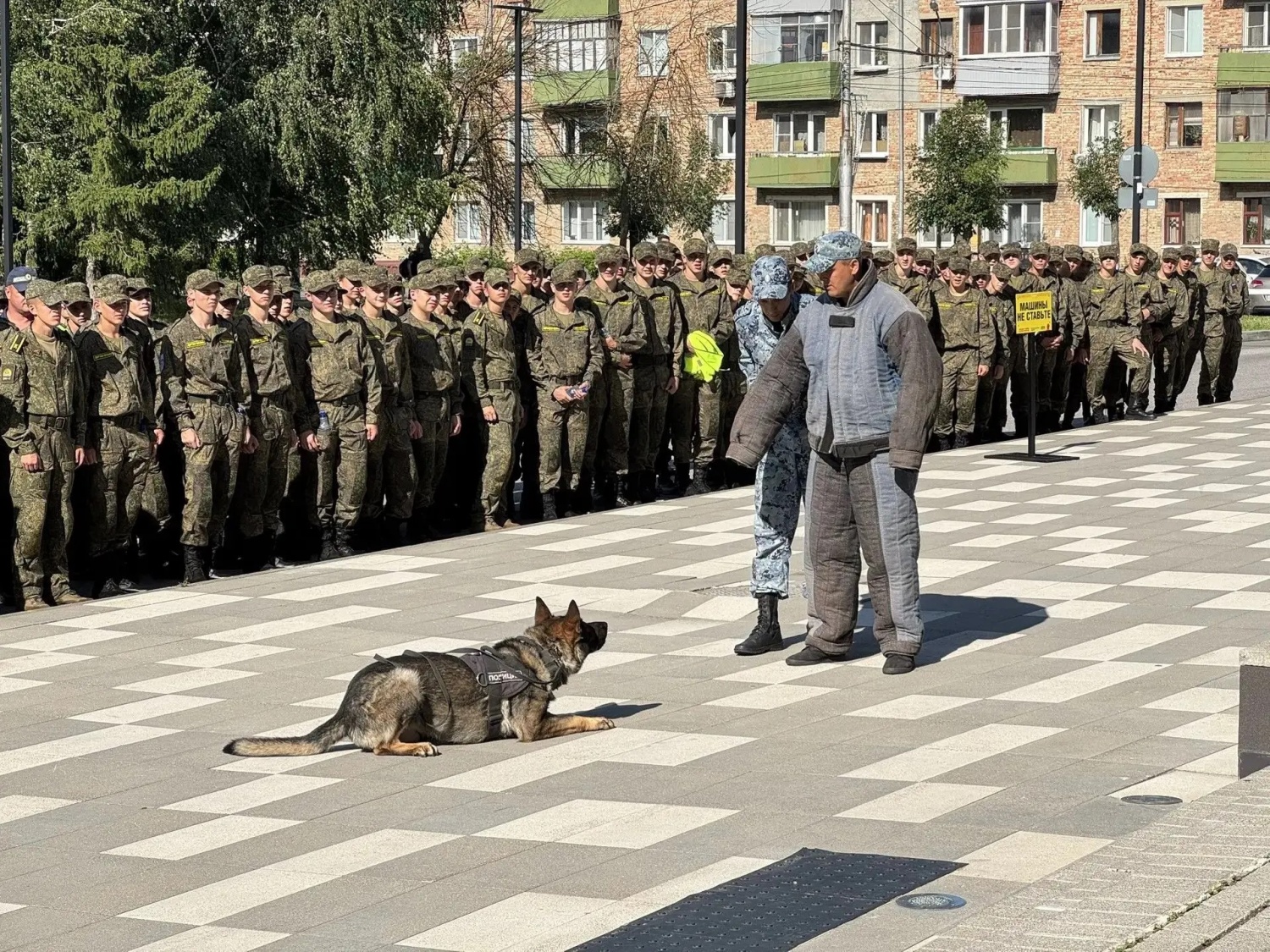 На сборах «Гвардеец» в Пензе состоялась презентация работы силовых ведомств