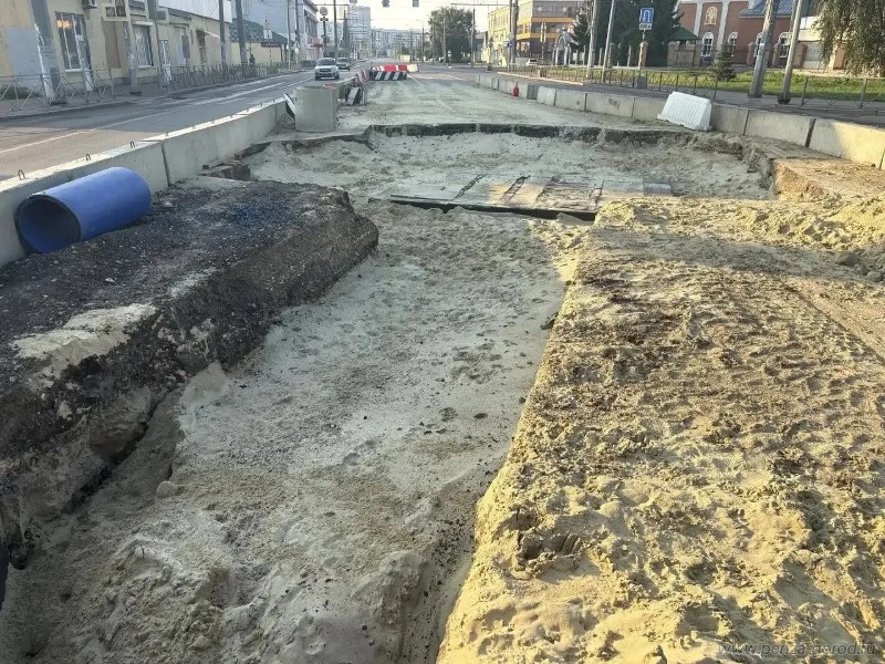 На перекрестке улиц Терновского и Ростовской в Пензе снова скорректируют схему движения