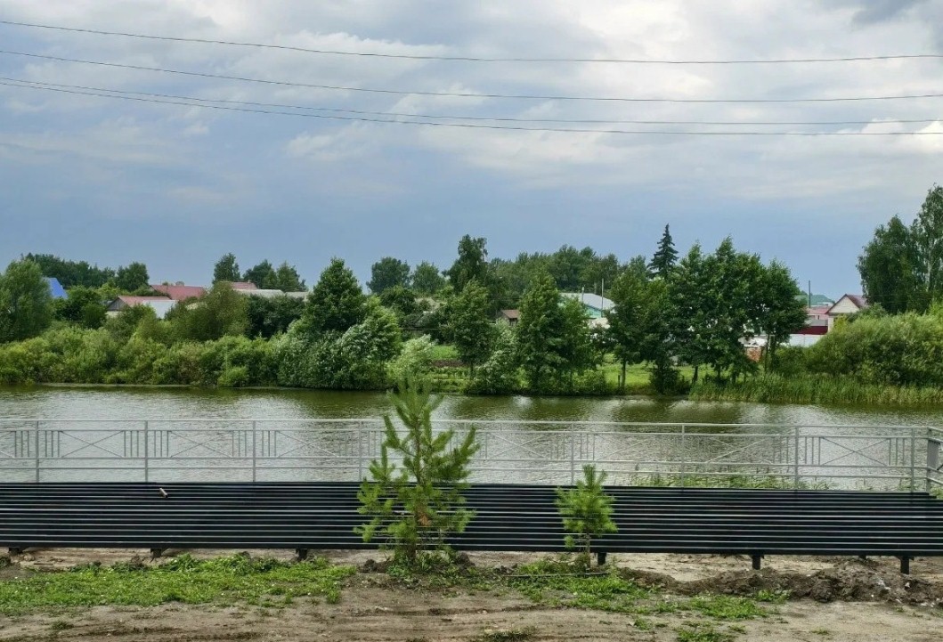 В Наровчате завершено благоустройство набережной