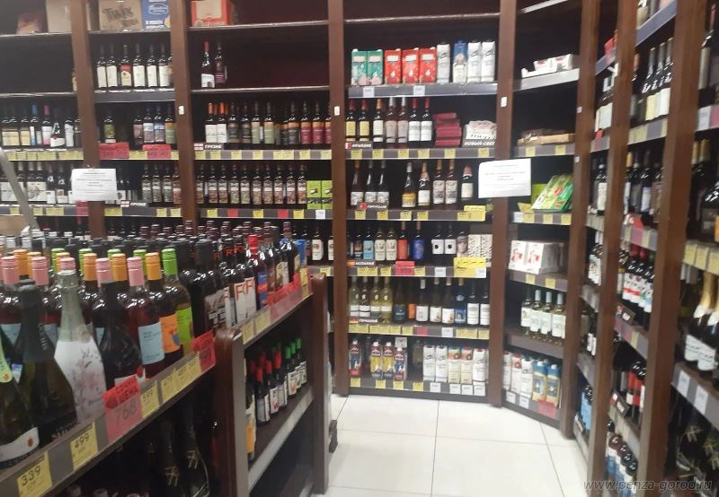 Шесть торговых точек в Пензе нарушили запрет на продажу алкоголя 1 Сентября