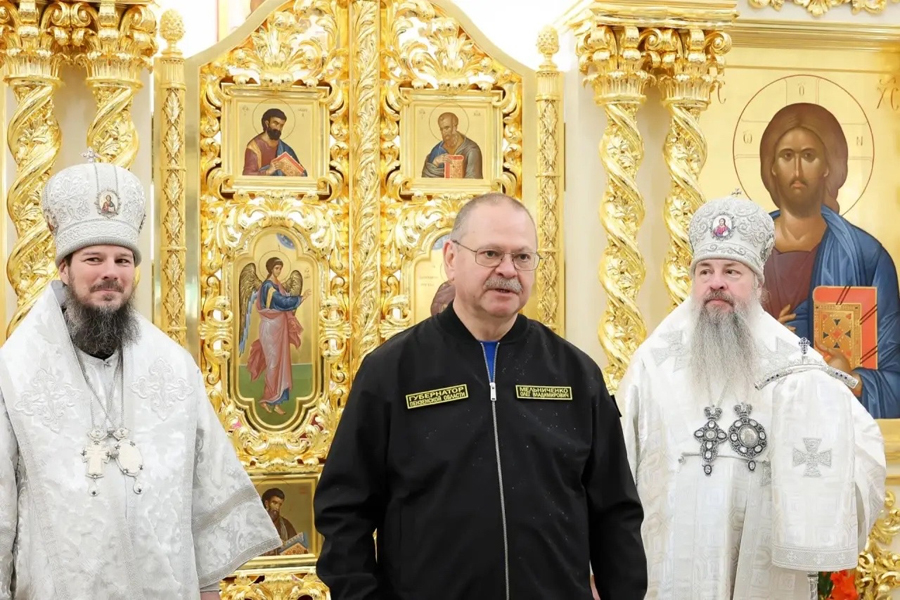 Губернатор Олег Мельниченко поздравил пензенцев с освящением храма преподобного Вениамина Печерского