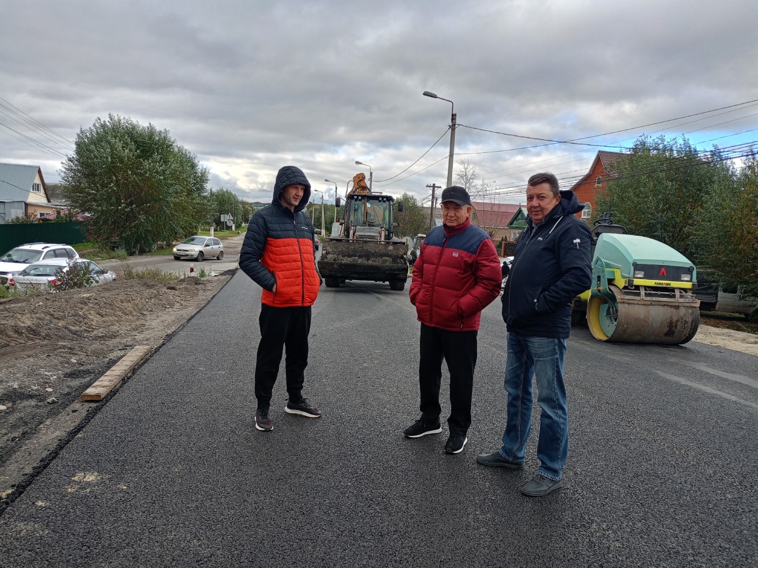 Ремонт моста и дороги в Бессоновском районе идет в ночное время