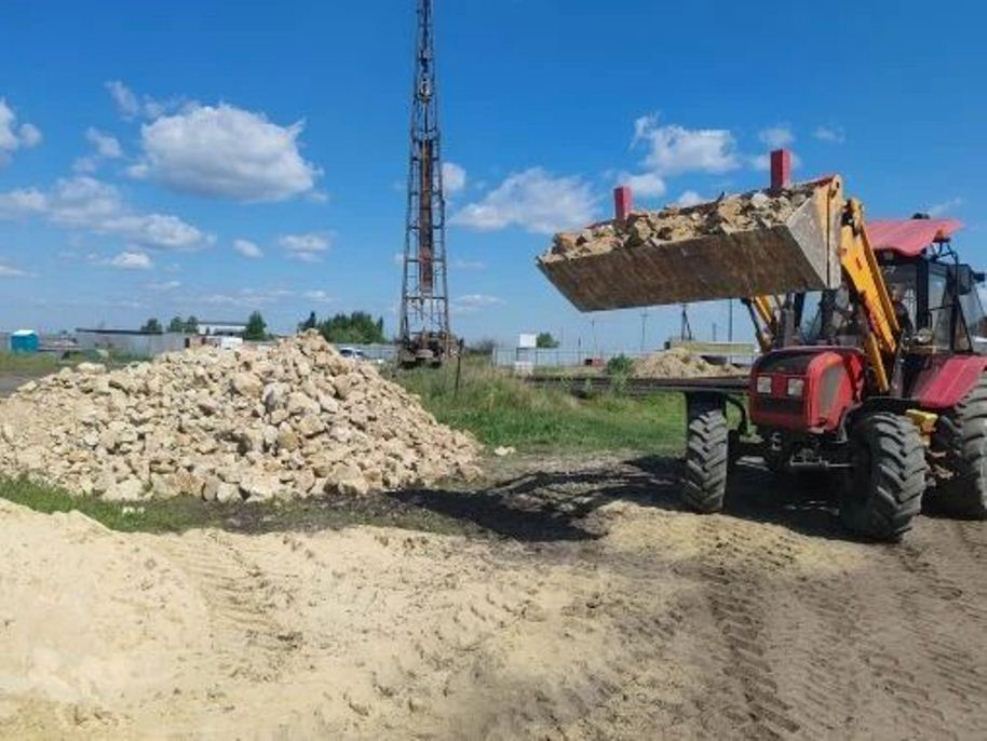 В селе Кузнецкого района бурят скважину для нового водозаборного узла