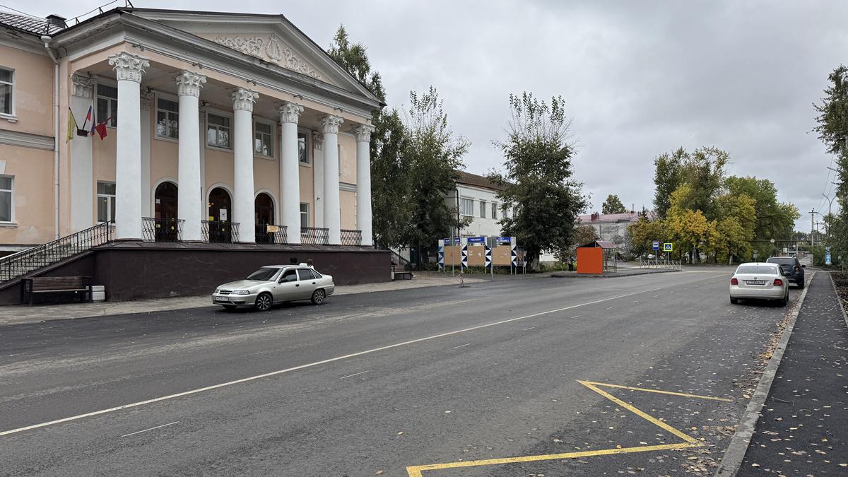 В Нижнем Ломове по нацпроекту отремонтировали дорогу