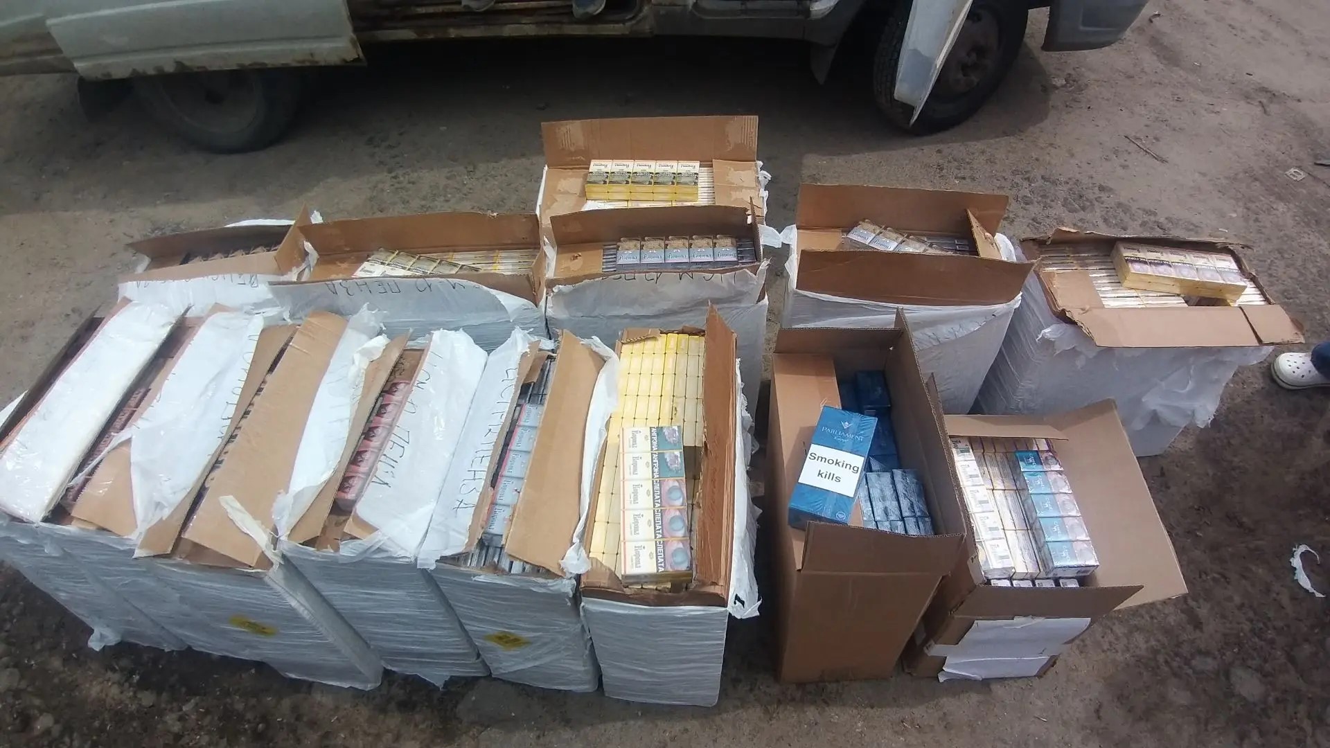 В Пензенской области изъята партия контрафактной табачной продукции на 6 млн рублей