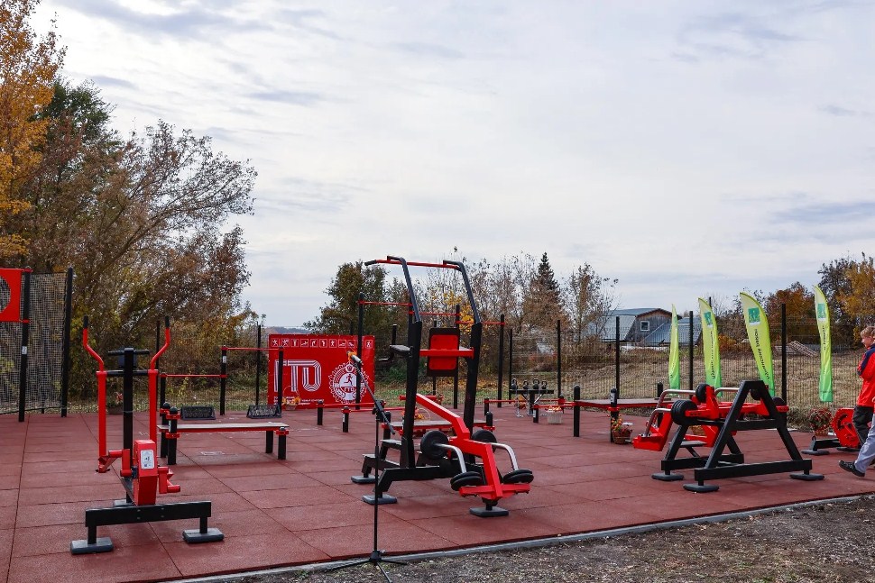 В Лунино открылась площадка для подготовки и сдачи нормативов ГТО