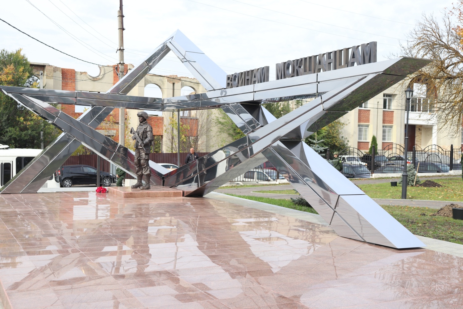 В Мокшане по национальному проекту благоустроили несколько общественных пространств