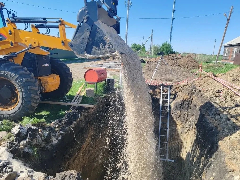 В селе Кузнецкого района началась активная фаза строительства нового водозабора