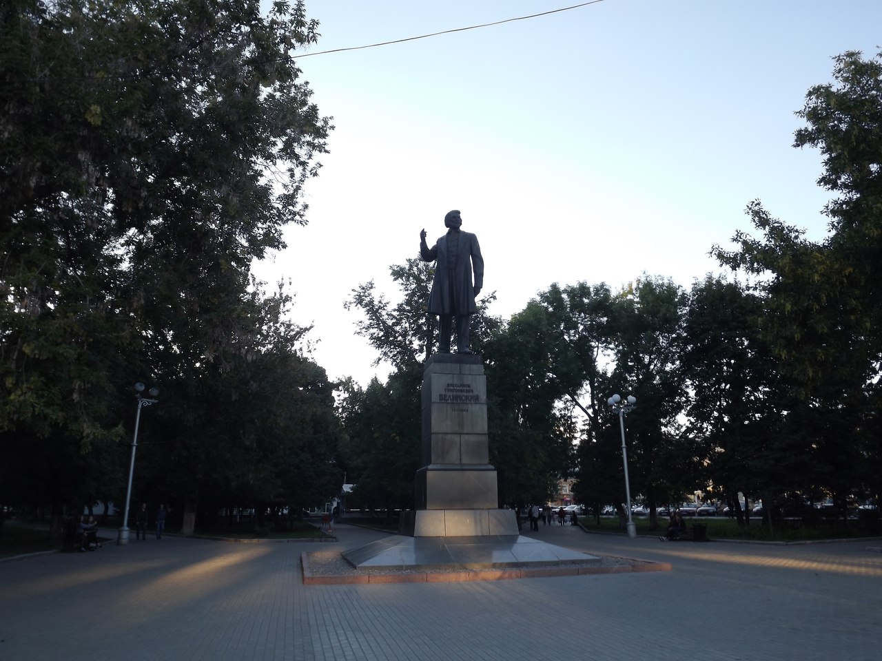 История монументов: Памятник В. Г. Белинскому  