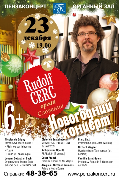 «Рождественский орган» Рудольф Церц (Словения)
