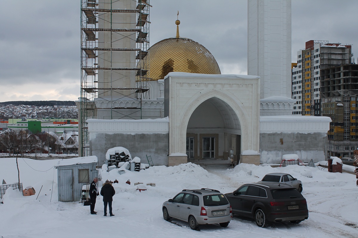 Соборная мечеть в Пензе строится. Медленно, но верно