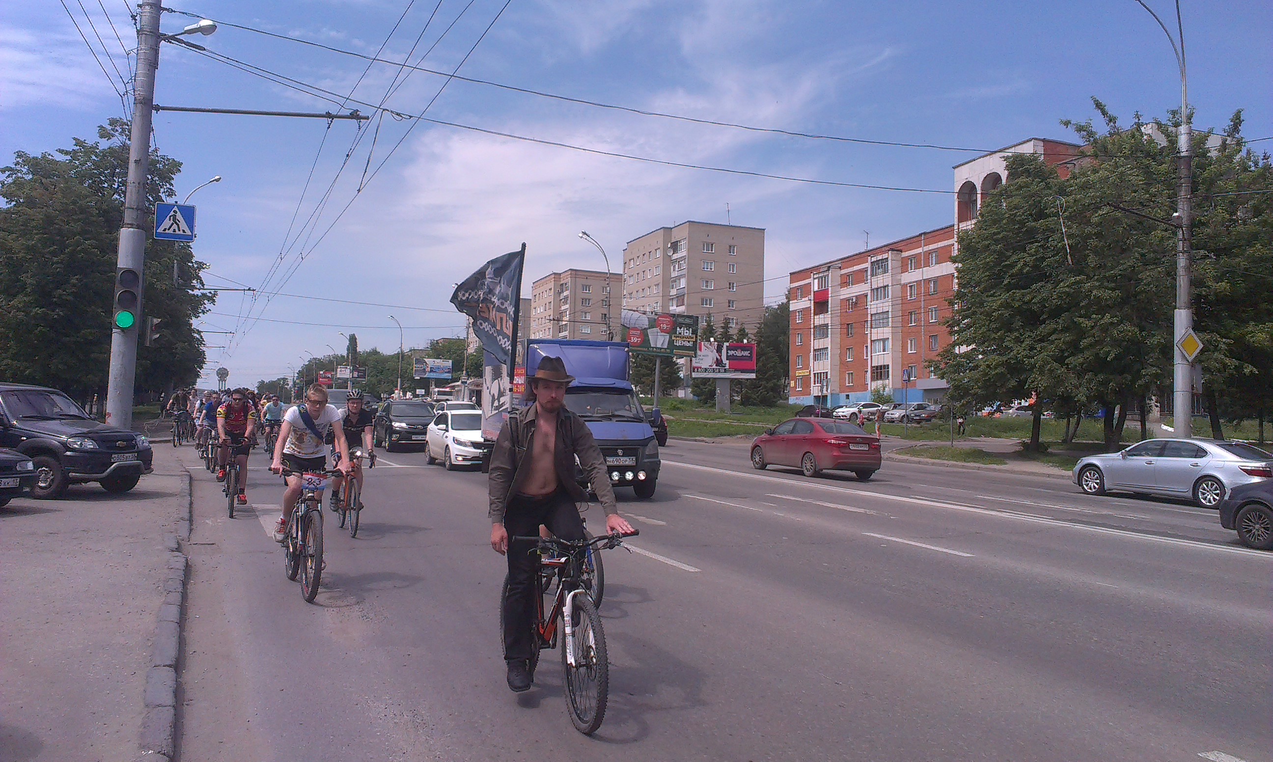 В Пензе стартовал Всероссийский велопробег