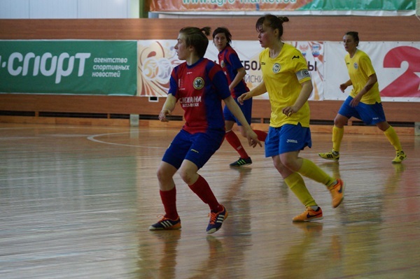 Матч чемпионата России по мини-футболу