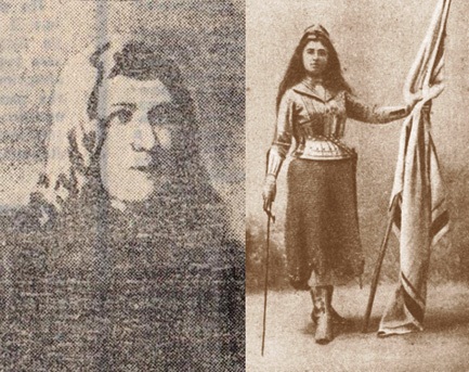 Слева: Н.П. Россов в роли Гамлета. Справа: О.В. Арди-Светлова Слева: Н.П. Россов в роли Гамлета. Справа: О.В. Арди-Светлова